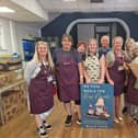 No Fuss Meals for Busy Parents CIC founder Milly Fyfe (centre) with the team of volunteers at Brixwo