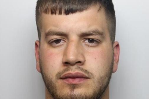 Gonzalez, aged 21, brutally assaulted a former partner as she enjoyed a night out with friends last year. He has now been put behind bars for two years and six months after admitting assault causing actually bodily harm.
