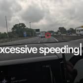 Northamptonshire Police has released a video of some of the offences caught on camera