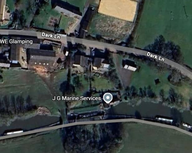 The gas leak happened in Dark Lane, Braunston.