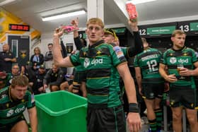 James Pater has been named Saints player of the month for September (picture: Claire Jones/redhatphoto.co.uk)