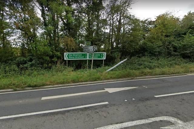 The A5 in Northamptonshire was closed for a number of hours on Monday January 15 due to a serious collision.