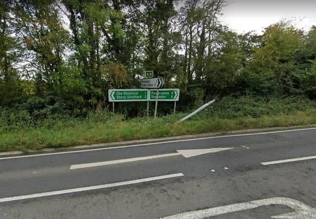 The A5 in Northamptonshire was closed for a number of hours on Monday January 15 due to a serious collision.