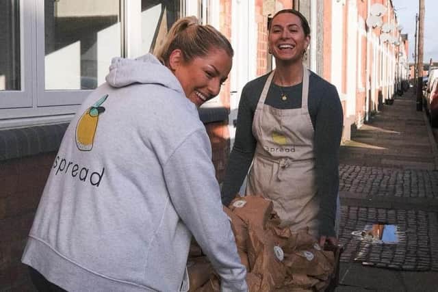 Spread, which opened in Adnitt Road, Abington at the start of 2023, gave away almost 300 sandwiches in less than three hours last November. Photo: Chad McLean.
