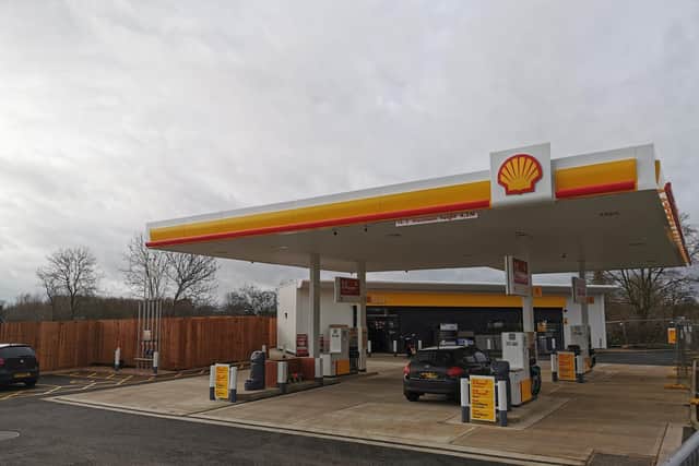 The new Shell garage on the A4500 between Kislingbury and Harpole is set to reopen on Friday (January 6)
