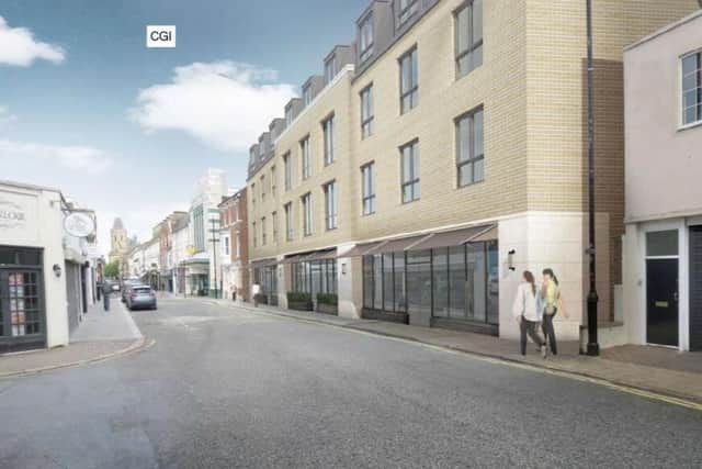 An artist's impression of what the site could be transformed into.