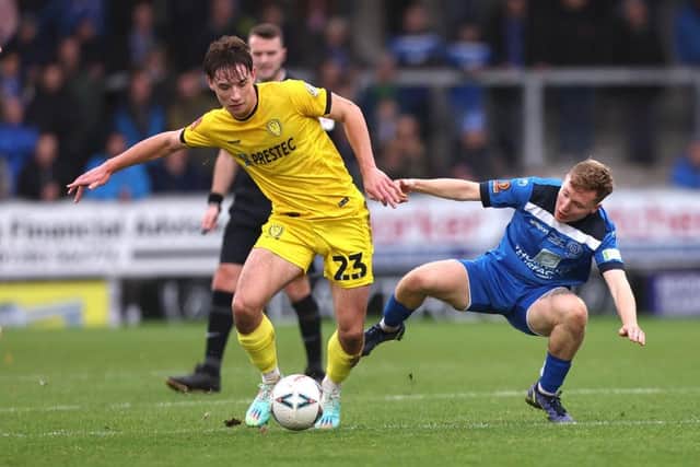 Terry Taylor in action for Burton