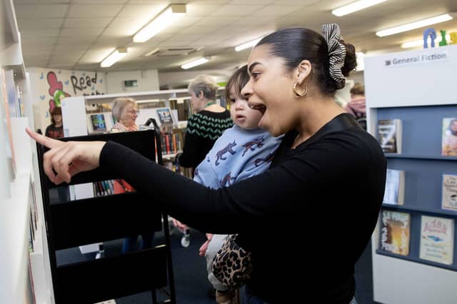 The community library in Welford Road held a grand opening event on Saturday March 29, which more than 1,000 people attended.