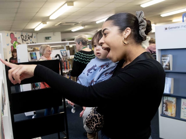 The community library in Welford Road held a grand opening event on Saturday March 29, which more than 1,000 people attended.