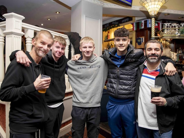 Fans head to The Barratts to watch The Three Lions in Qatar