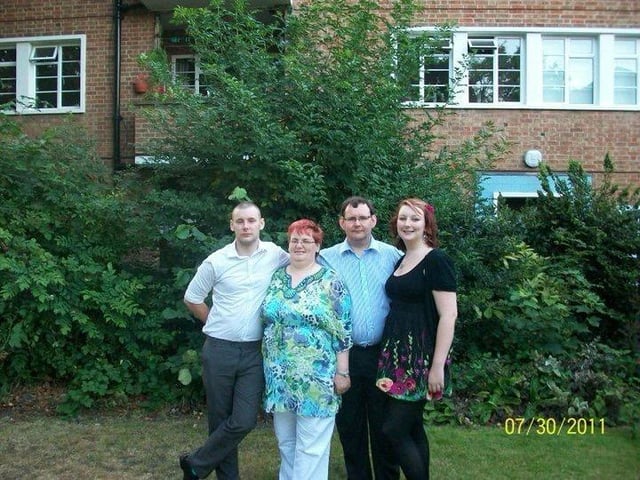 James, Karen, Andrew and Emily  2011