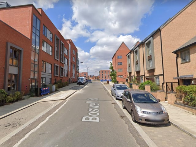 There were also seven reports of violence and sex offences on or near Boswell Street in April 2023.
