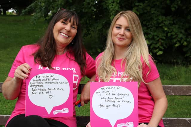 Chanelle Bradshaw and her mother, Mandy