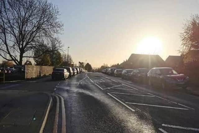 Parking outside and around Duston School has been criticised by nearby residents, who have called on the authorities to do more to prevent it from happening.