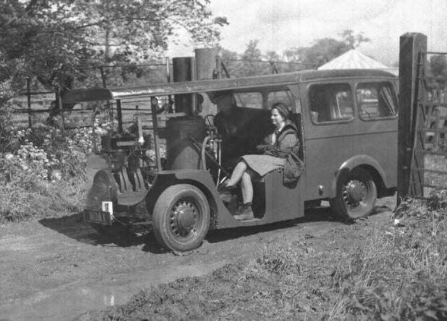 Steam van in gateway
