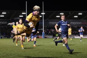 Henry Pollock helped Saints to claim a long-awaited win at Sale in January (photo by David Rogers/Getty Images)