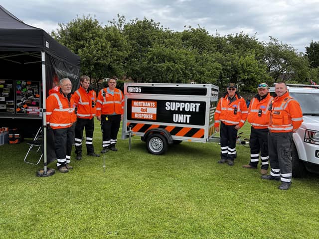 Volunteers with their new radios and trailer. Left to right: Mike O’Connor, Craeg Doggett, Gary Taylor, Chris Glasspool, Tadhg McCarthy, Gordon Brown.
