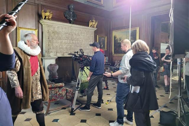 On location at Boughton House
