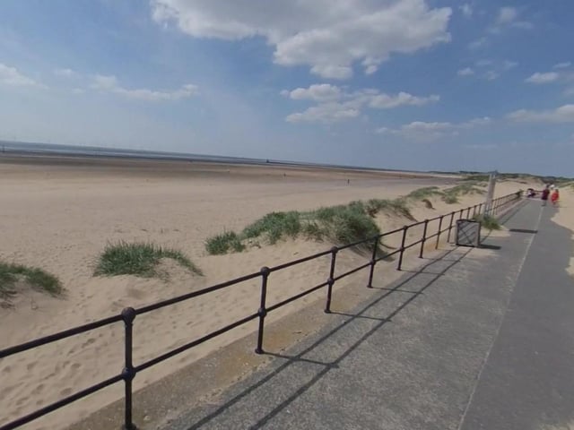 Described as a glorious long sandy beach, Crosby Beach is part of the Merseyside coastline north of Liverpool and stretches about two-and-a-half miles