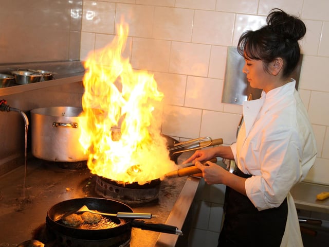 2010 - Hao Dang from Dangs Vietnamese Restaurant on Wellingborough Road.