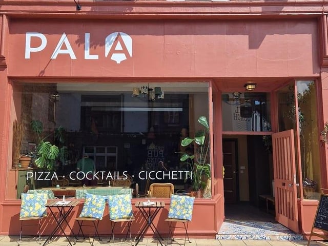 4.7 stars based on 341 Google Reviews. Pala brings a taste of Naples to Northampton with its offering of pizza, cicchetti small plates and cocktails in the town centre. Location: 7 Derngate, NN1 1TU. Website: https://www.palarestaurant.co.uk/home