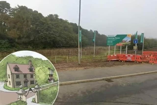 100 homes off York Way, next to Harlestone Firs, have been approved on appeal