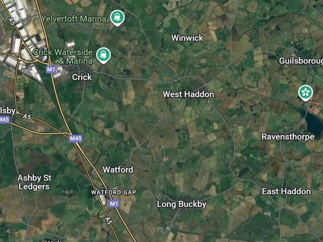 In at number nine is Crick and Long Buckby with 57 reports of violent and sexual crimes in March.