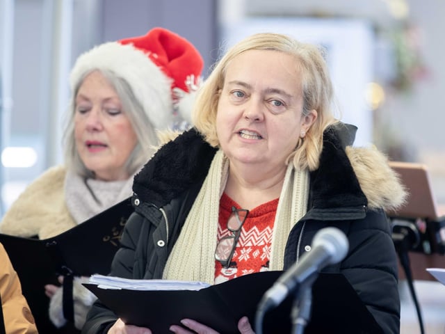 The last of 2024's festivities on the newly refurbished Market Square took place on Saturday December 21, in the form of Christmas carols.