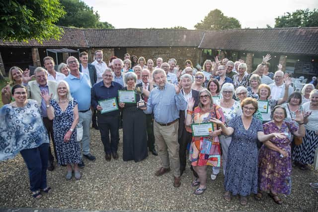The ACRE Northamptonshire Village Awards at the Hunsbury Hill centre on Monday (July 11).