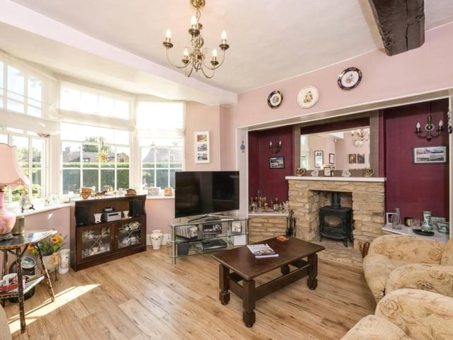 This traditional home is one of the most expensive on the market in the county right now.