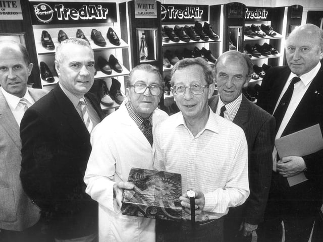 Earls Barton White & Co shoes, Norman Cross retires 1993