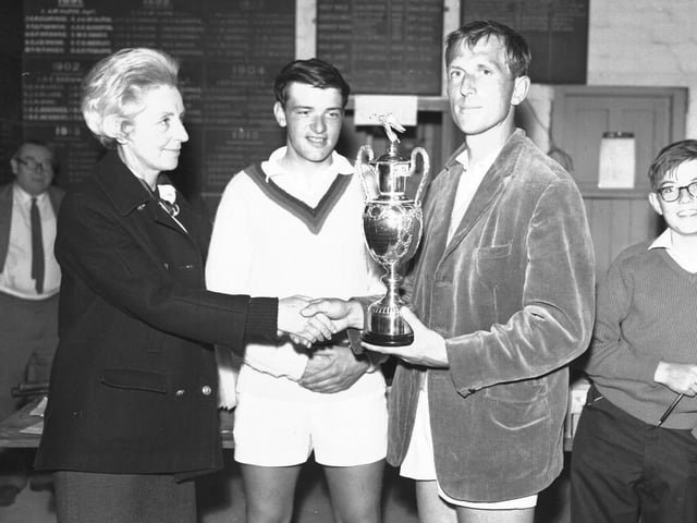 August 4 1966 - county tennis finals Wellingborough