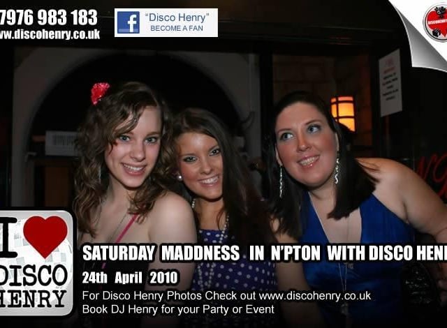 Nostalgic pictures from an April night out in town 13 years ago