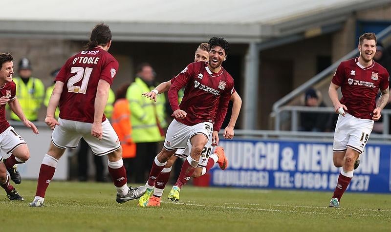 February 20th, 2016, League Two - Northampton 1 (Rose) Wycombe 0