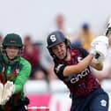 Gemma Marriott claimed three wickets and scored an unbeaten 50 as the Steelbacks Women won at Derbyshire