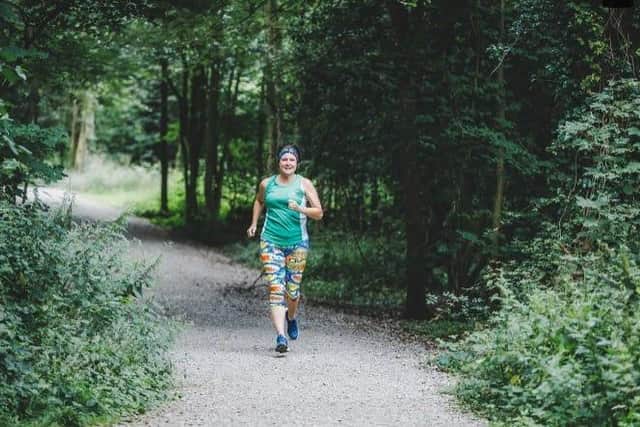 Step Forward With Lewis and Running Tales’ Michelle Lewis is organising the event. Photo by Clare Jennings.