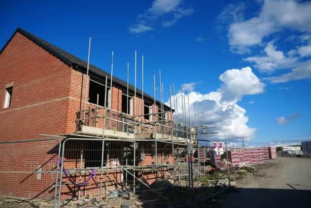West Northamptonshire Council says it is making progress on clearing a backlog of building inspections, one year after the collapse of PWC Building Control Services Ltd left thousands of projects in limbo. (Christopher Furlong/Getty Images )