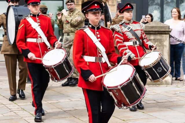 The Oak Apple Day ceremony will take place on May 27, 2024. It usually takes place at All Saints Church, followed by a parade around town, but further details will be released in due course. This annual ceremony, organised by Northampton Town Council and the Lord Lieutenancy, is unique to Northampton and remembers the generosity of King Charles II, who donated over 1,000 tons of timber to reconstruct All Saints' Church and halved the town's taxes for seven years following the Great Fire of Northampton in 1675.