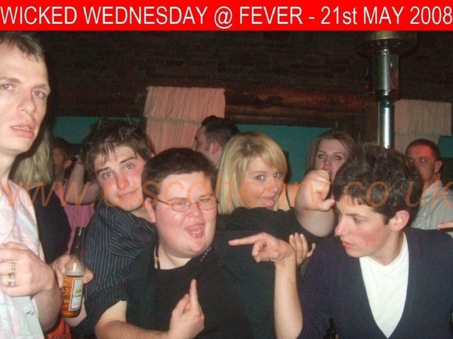 Nostalgic pictures from a Wednesday night out at Fever