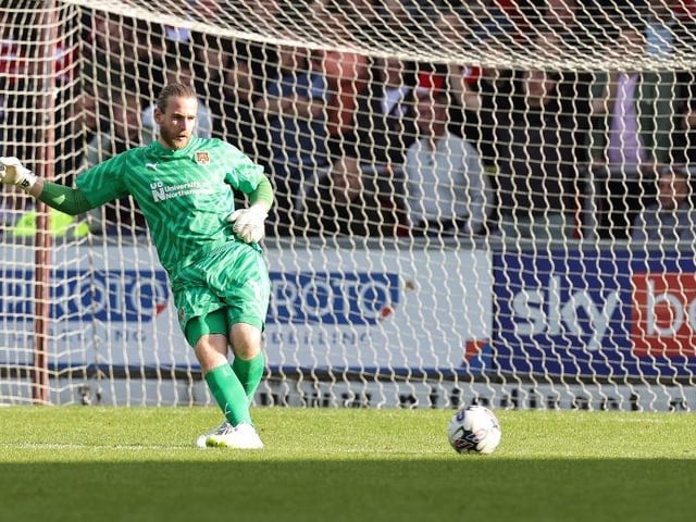 Poor touch and clearance allowed Styles to brilliantly volley Barnsley into a fourth-minute lead. Couldn't get a strong enough hand on Cole's late second. Denied the same man with a spectacular save a little earlier but his early error gave Cobblers a mountain to climb... 5