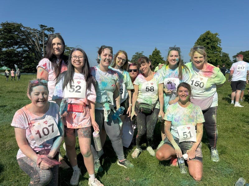 An explosion of colour and fun at Northampton Colour Run