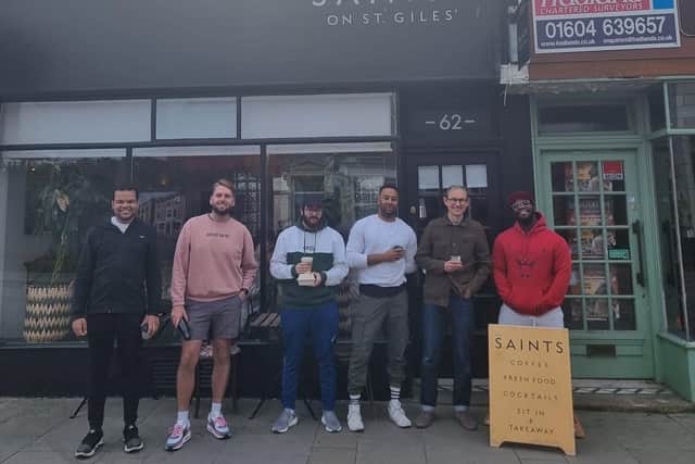Men's Wellness Walks take place every other Sunday from 11am at Saints Coffee.