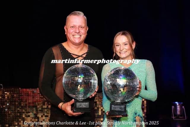 The smiles say how delighted they were to take home the trophys.