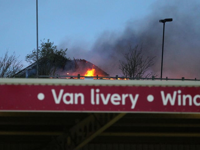 2015 - Fire at the Sixfields Tavern pub.