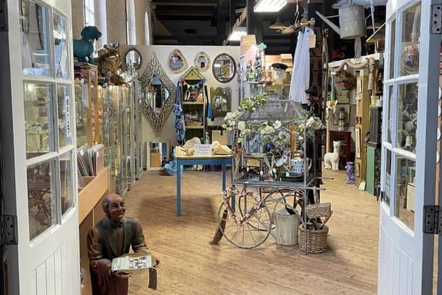 The Antiquarium, in Weedon Depot, houses 45 unique traders under one roof.