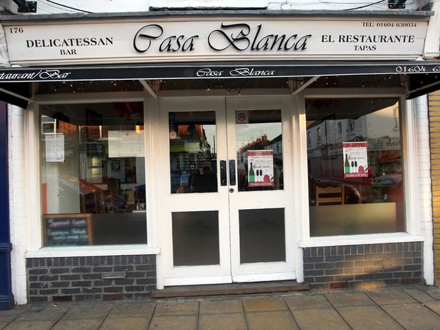 2008 - Casa Blanca restaurant, Wellingborough Road.