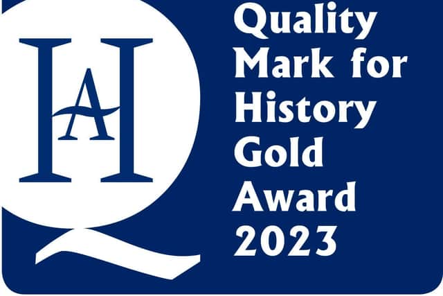 Quality Mark for History Gold Award
