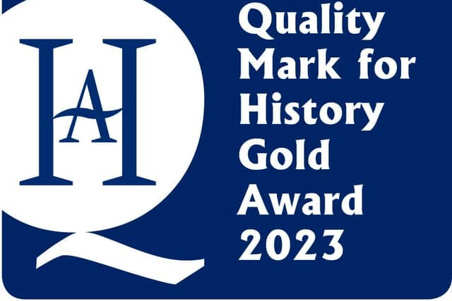 Quality Mark for History Gold Award 