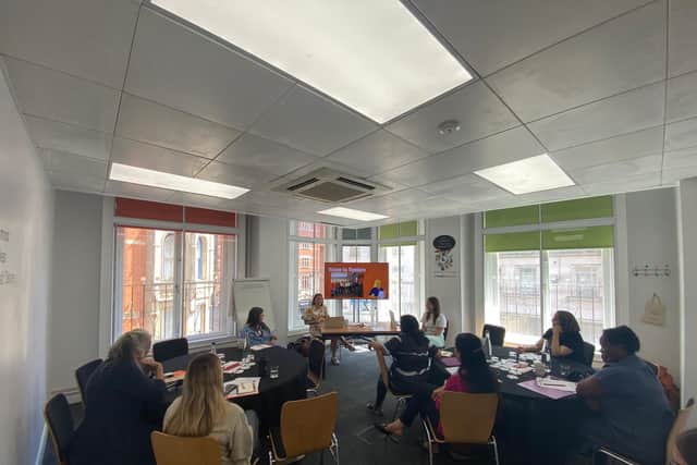 ICENA training taking place