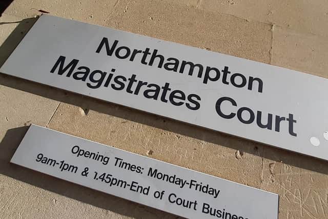 The Christmas Day drink driver Northampton Magistrates' Court.